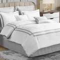Cotton Ribbon Duvet Set