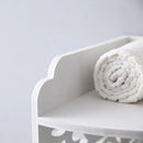 Glossy Pattern Bathroom Rack - myhomestore.com.pk