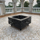 Square shape Fire Pit - myhomestore.com.pk