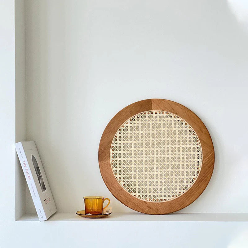 Wood Rattan Placemat