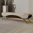 Italian Luxury Bed End Long Stool - myhomestore.com.pk