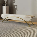 Italian Luxury Bed End Long Stool - myhomestore.com.pk