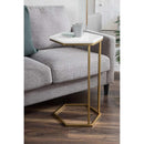 Hexagon shape End Side Table - myhomestore.com.pk