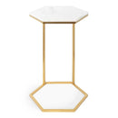 Hexagon shape End Side Table - myhomestore.com.pk