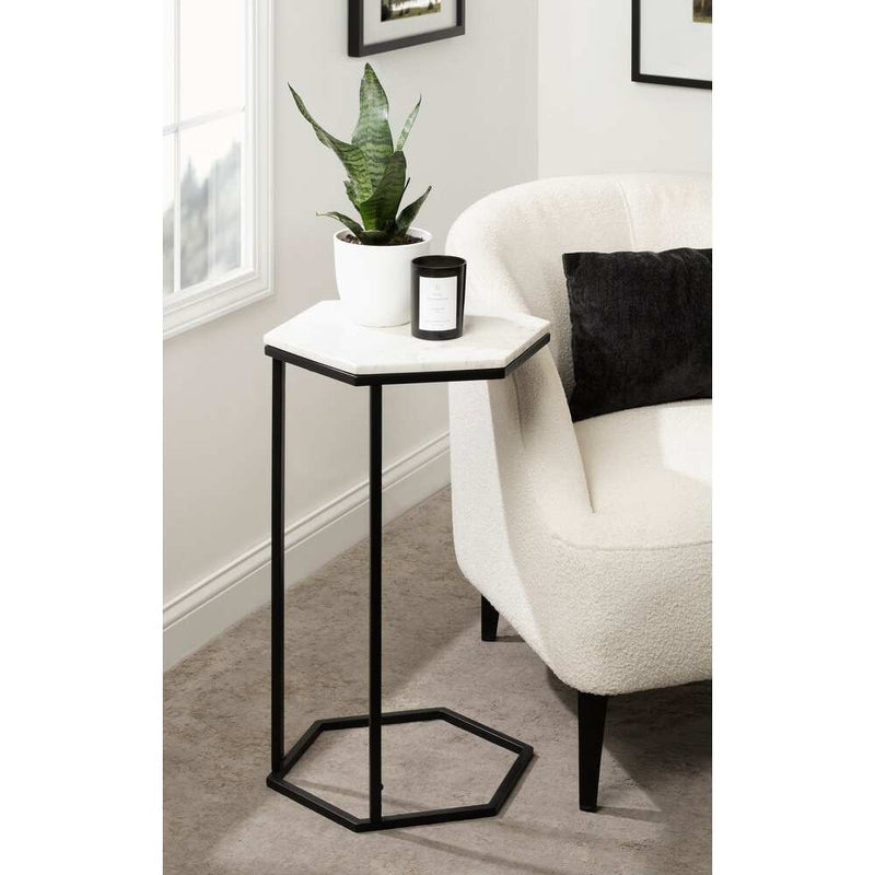 Hexagon shape  End Side Table