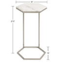 Hexagon shape End Side Table - myhomestore.com.pk