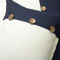 Button Style Duvet Set