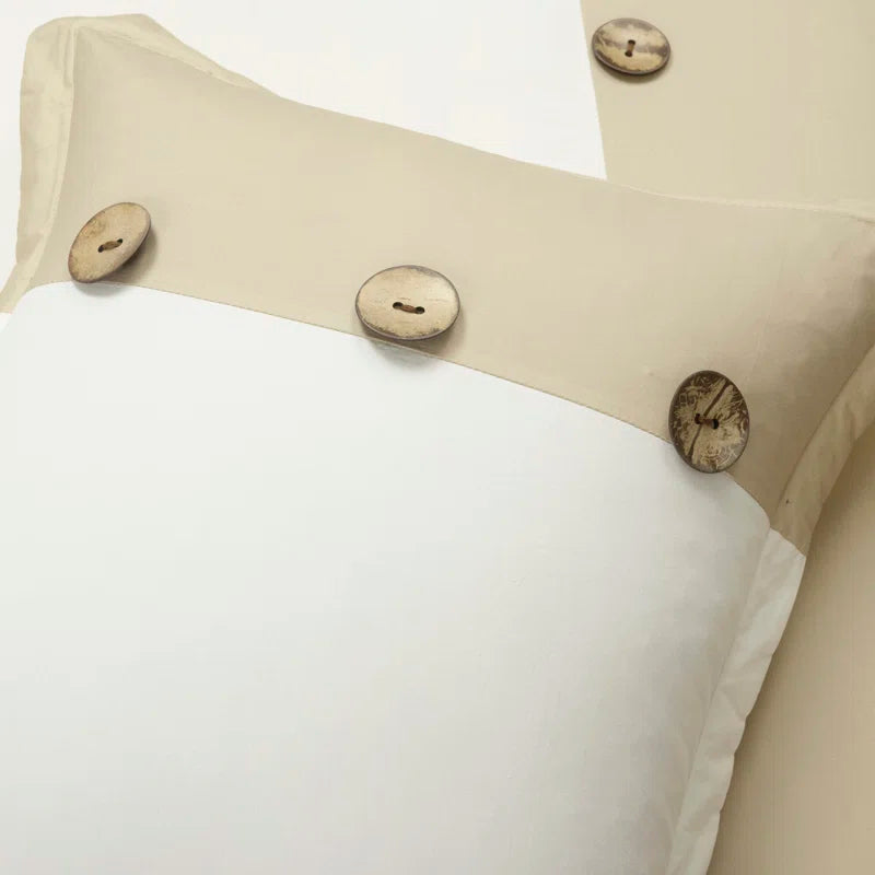 Button Style Duvet Set