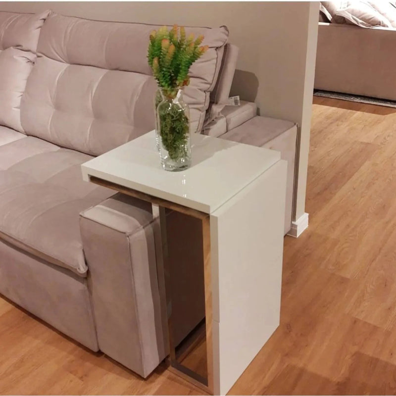 Extendable Sofa Side Table