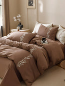 Lily of the Valley Embroidery Duvet Set - myhomestore.com.pk