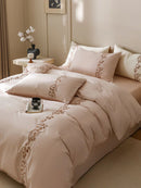 Lily of the Valley Embroidery Duvet Set - myhomestore.com.pk