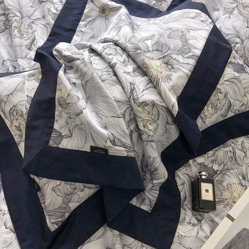 Nordic Style Digital Printed Duvet Cover Set