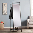 Multi-functional Mirror Stand with Hidden Coat and Shoe RacK - myhomestore.com.pk