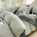 Embroidery Duvet Set( hello panda) - myhomestore.com.pk