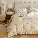 Ribbon Embroidered Duvet Set - myhomestore.com.pk