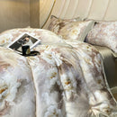 White Rose Vintage Printed Bedding Duvet Set - myhomestore.com.pk