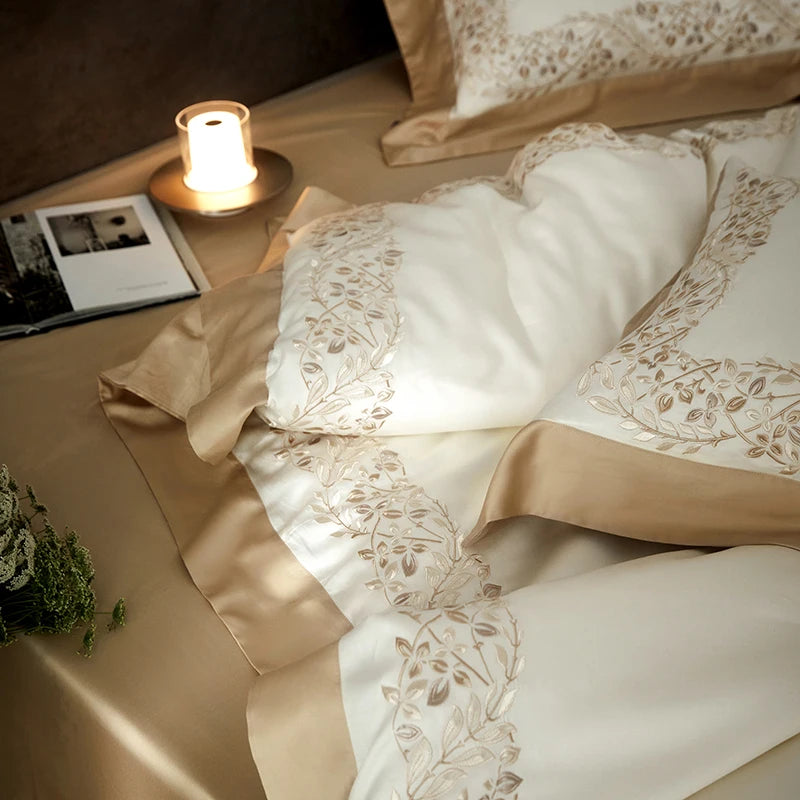 Luxury Embroidery Duvet Set