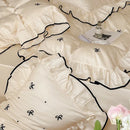 Ribbon Embroidered Duvet Set - myhomestore.com.pk