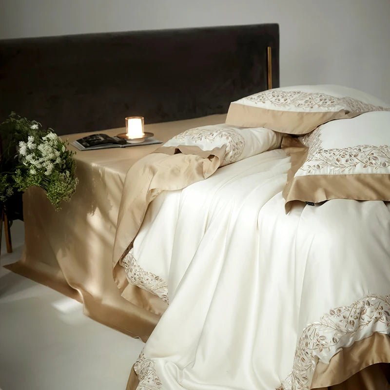 Luxury Embroidery Duvet Set