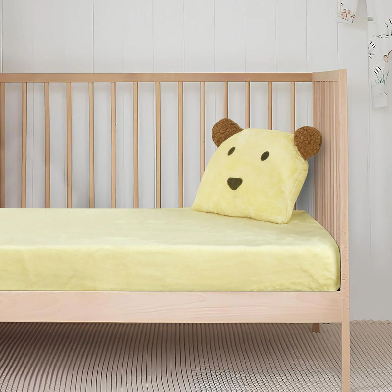 Kids Velvet Fitted Sheet For Crib