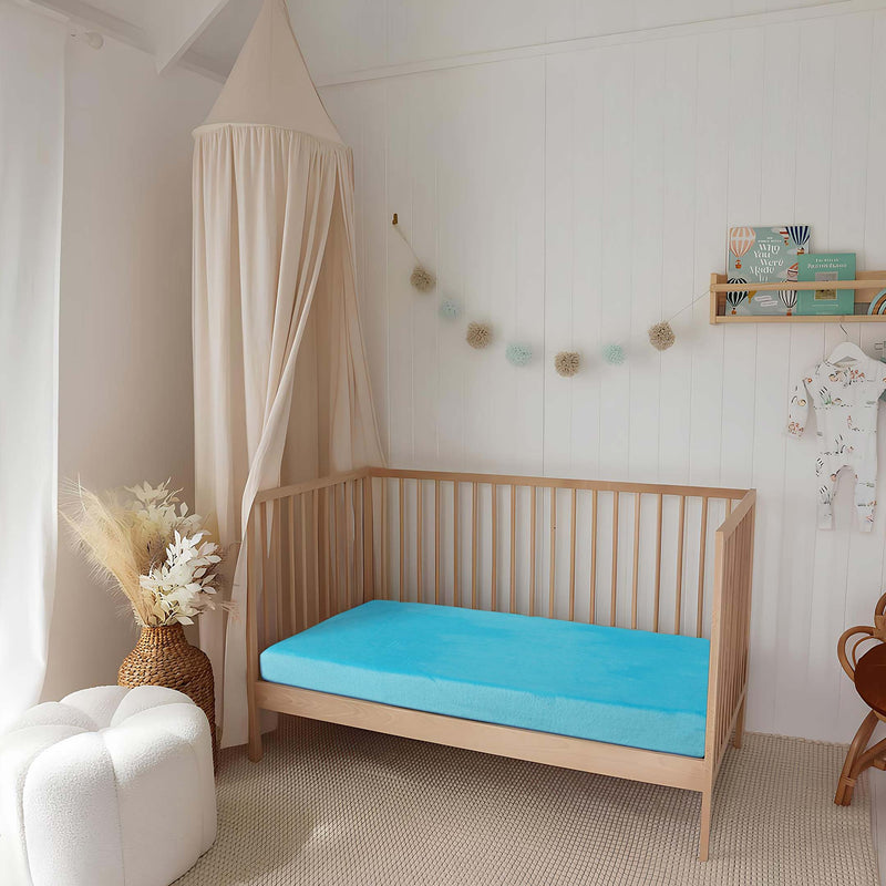 Kids Velvet Fitted Sheet For Crib