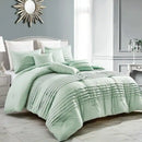 Cotton Pleated Duvet Set - myhomestore.com.pk