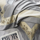Flowers Butterfly Dragonfly Embroidery Duvet Set - myhomestore.com.pk