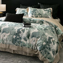 Isadora Palm Digital Print Duvet Set