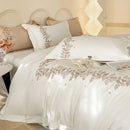 Floral Vine Embroidery Duvet Set - myhomestore.com.pk