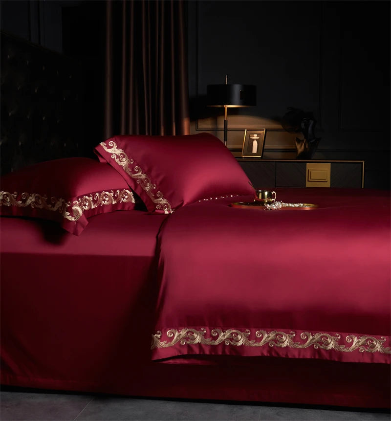 Mystique Embroidery Duvet Set | Luxury Soft Bedding