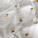 Daisy Flower Embroidered Elegance