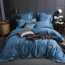 Flying Feather Embroidery Duvet Set - myhomestore.com.pk