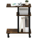 U-Shaped Side Table with Casters - myhomestore.com.pk