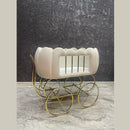 BABY CHESTER VELVET TUFTED BASSINET - myhomestore.com.pk