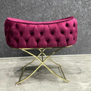 Baby Cradle and Round Puff Velvet Tufted Bassinet - myhomestore.com.pk