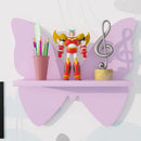 Pink Butterfly Floating wall Shelf - myhomestore.com.pk
