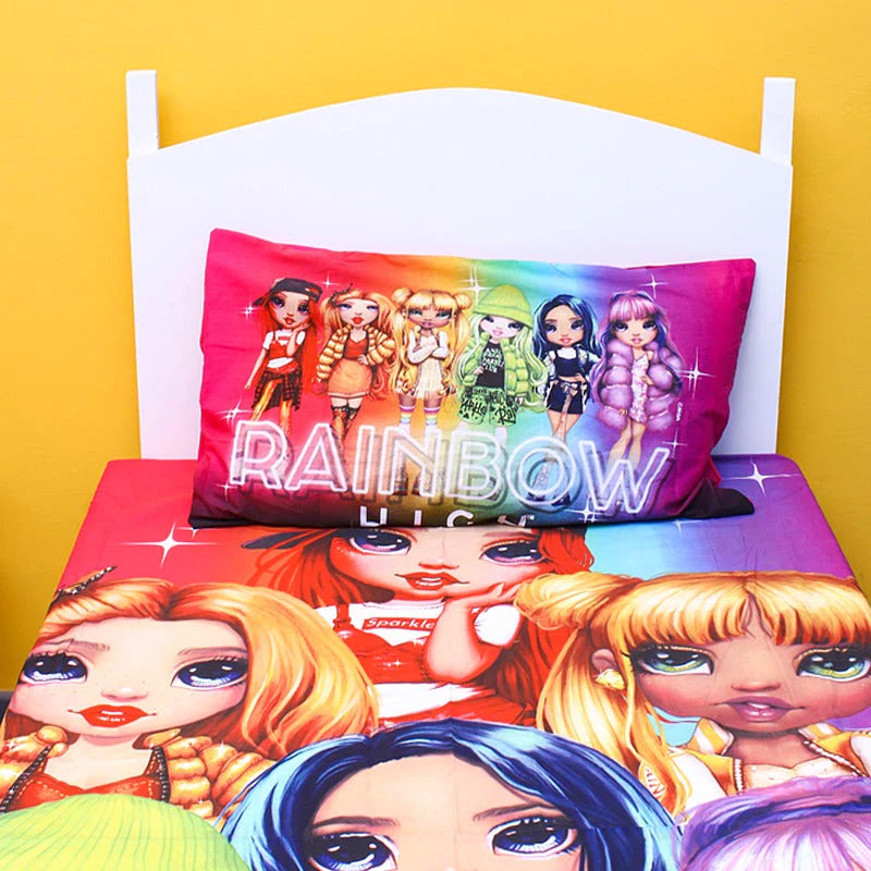 Rainbow "Girls Group" Bed-sheet