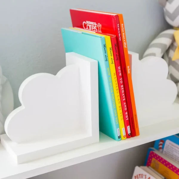 Cloudy Organizer Bookends Decor (Pack of 2)