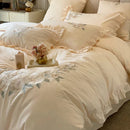 Cream Embroidery Duvet Set - myhomestore.com.pk