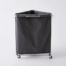 Triangle Canvas Elevated Laundry Basket - myhomestore.com.pk