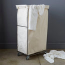 Steele Canvas Elevated Narrow Laundry Basket - myhomestore.com.pk