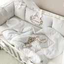 White Baby Cot Set - myhomestore.com.pk