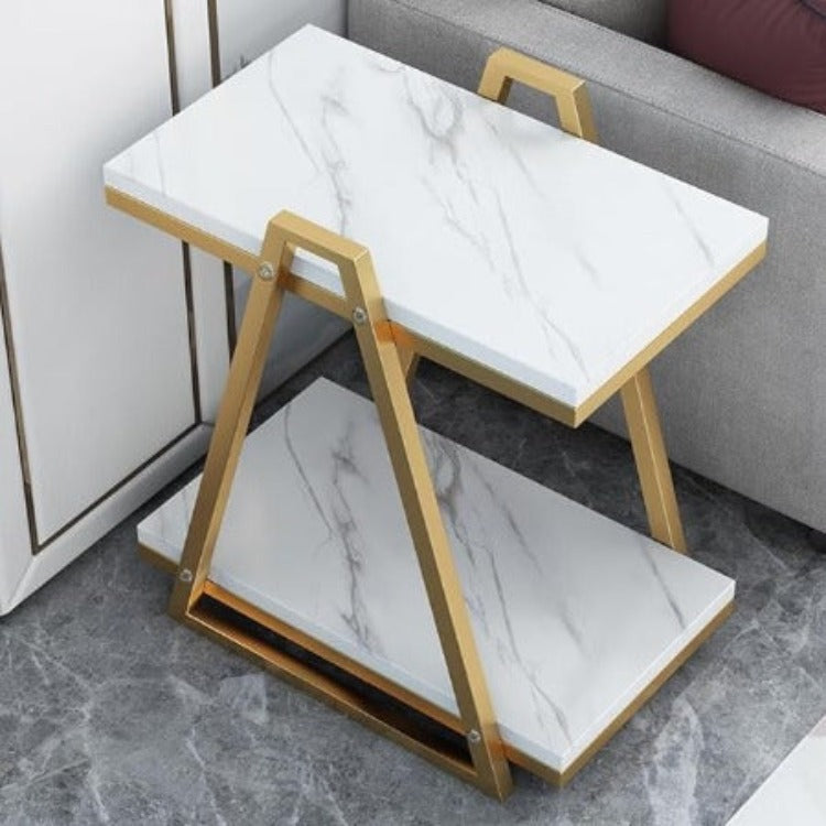 Coffee Table Nordic Luxury Double Side Table