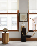 Indoor Metal Hanging Swing Chair - myhomestore.com.pk