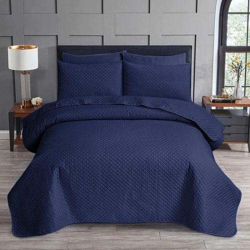 Pinsonic Diamond Bed Spread - myhomestore.com.pk