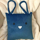 Honey Bunny Baby Cushion Silver Blue - myhomestore.com.pk