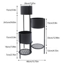 Metal Plant Stand, Indoor Plant Stand - myhomestore.com.pk