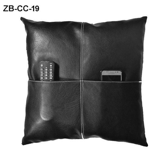 Leather Cushion cover