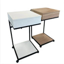 Multi Purpose Movable Makeup Table - myhomestore.com.pk
