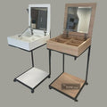 Multi Purpose Movable Makeup Table